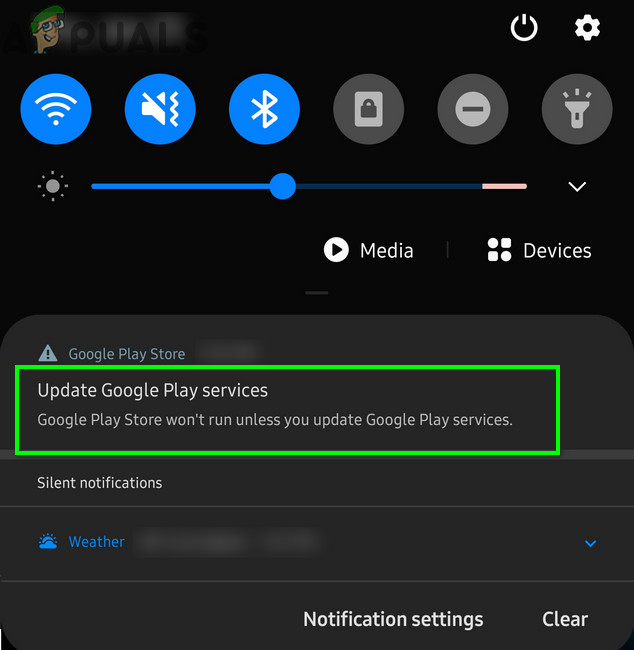 update google play services